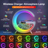 Smart LED Lamp with Bluetooth Speaker, Wireless Charger