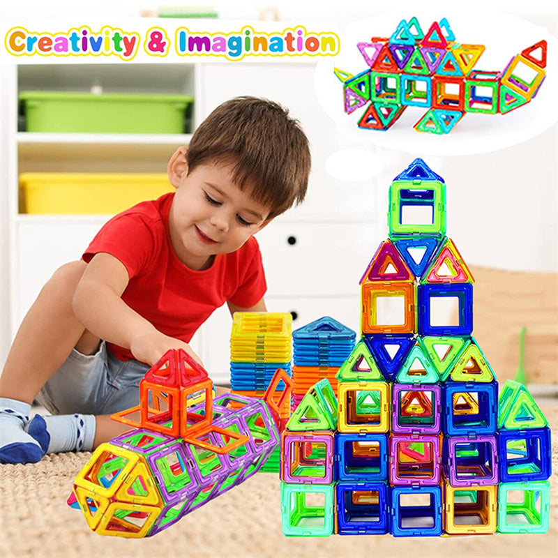 MagneBuild Creations - Magnetic Building Blocks Set