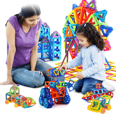 MagneBuild Creations - Magnetic Building Blocks Set