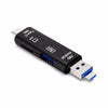 5-in-1 Multifunction Usb 2.0 Card Reader