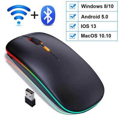 Wireless RGB Bluetooth Mouse