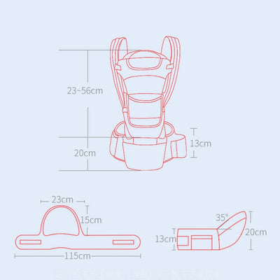 New 0-48 Month  Baby Ergonomic Carrier