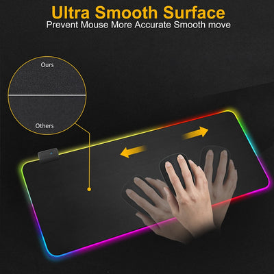 RGB Gaming Mouse Pad / Keyboard Desk Mat